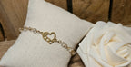 Bracelet Argia – Pierre de Lune & Cœur