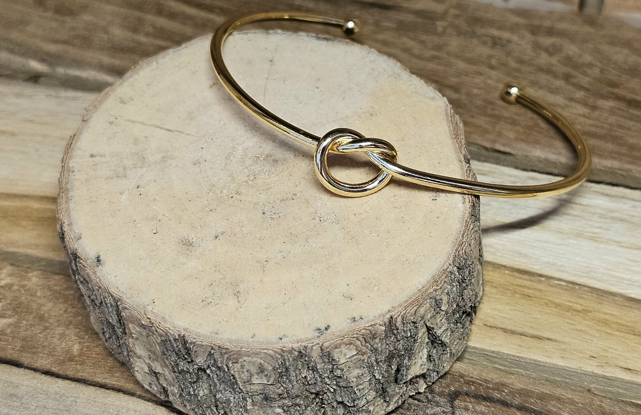 Bracelet Jonc doré