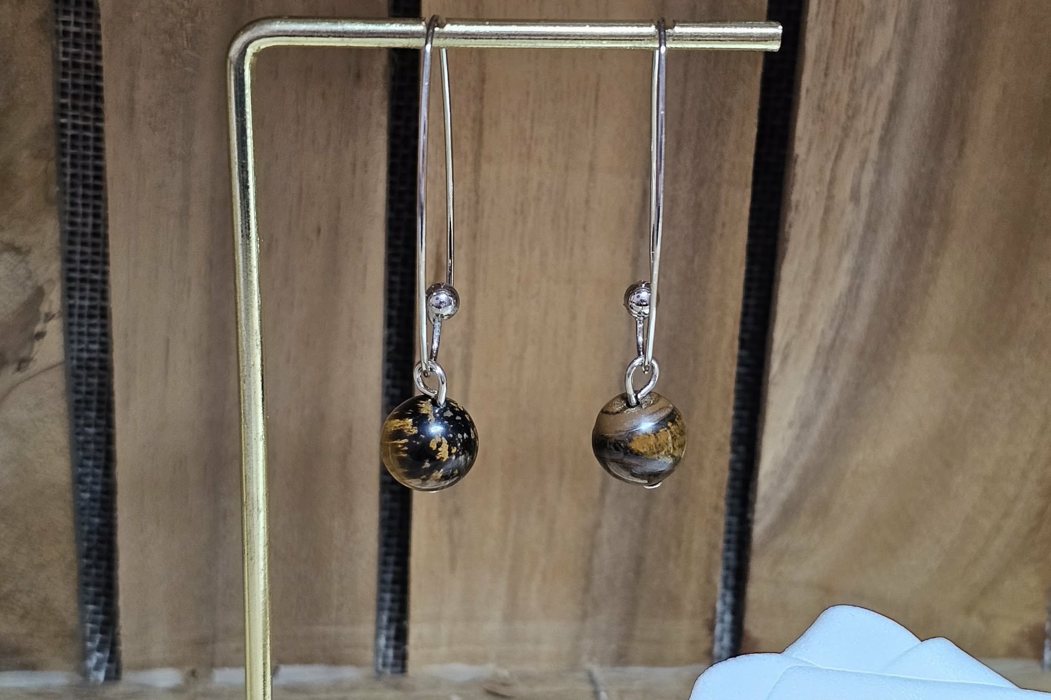 Collection Boucles d'Oreilles - Gouttes de Roche