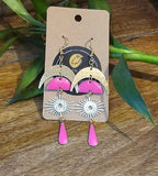 Boucles d'oreilles MAGMA ROSE