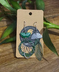 Boucles d'oreilles ÉMERAUDE VÉGÉTALE