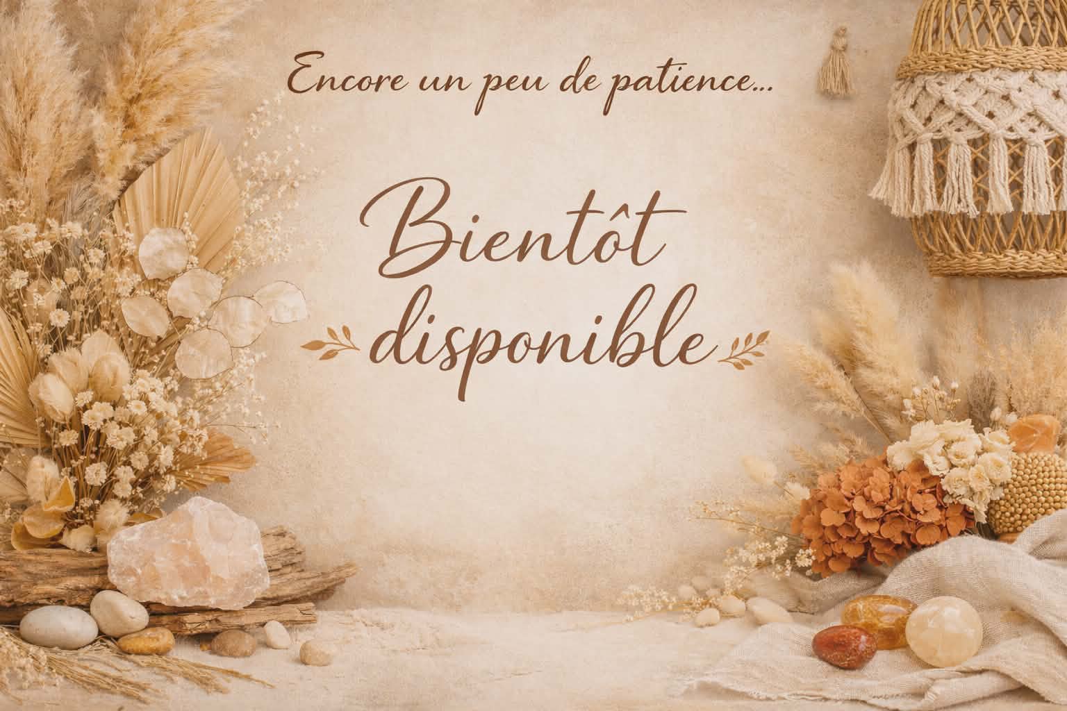 Un souffle de douceur se prépare...