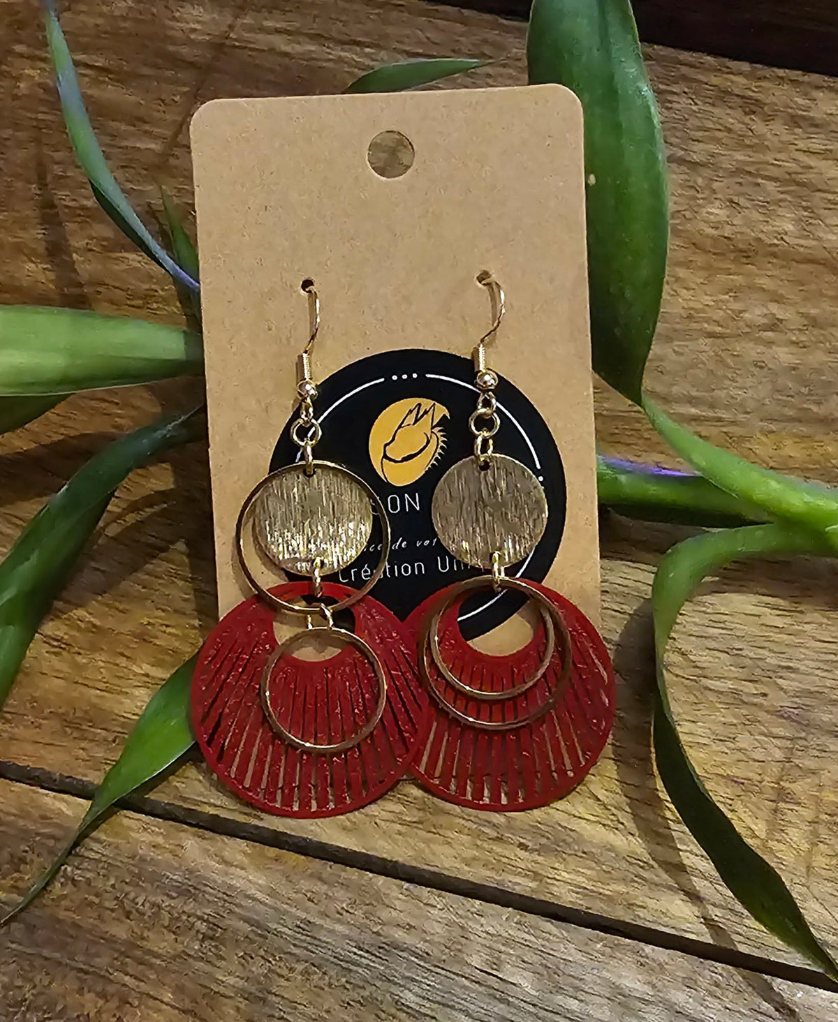 Boucles d'oreilles ECLAT D'INCA