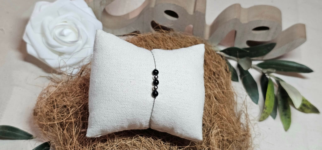 Collection Bracelet Muse Bohème – Trio de Pierres Naturelles