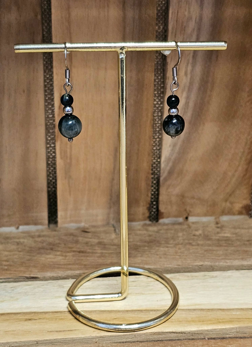 Boucles d’Oreilles Pendantes - Œil de Faucon