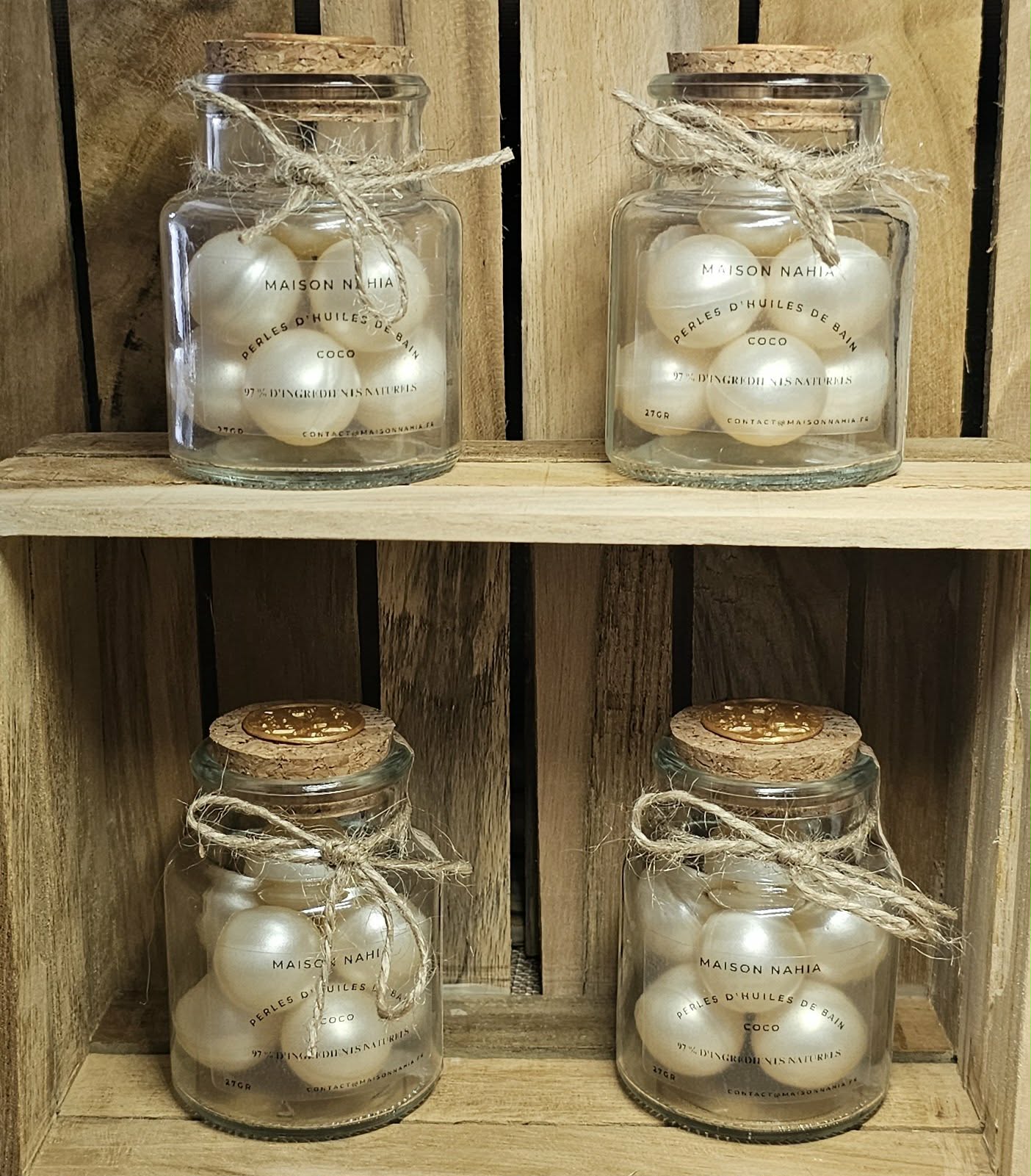 Les Perles d'Huiles de Bain – Écrins de Douceur