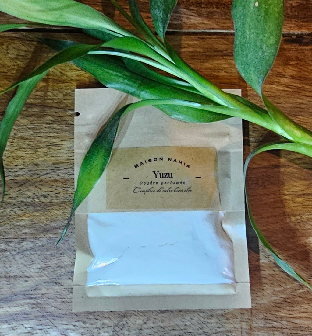 Un cocon de douceur poudres parfumées Maison Nahia