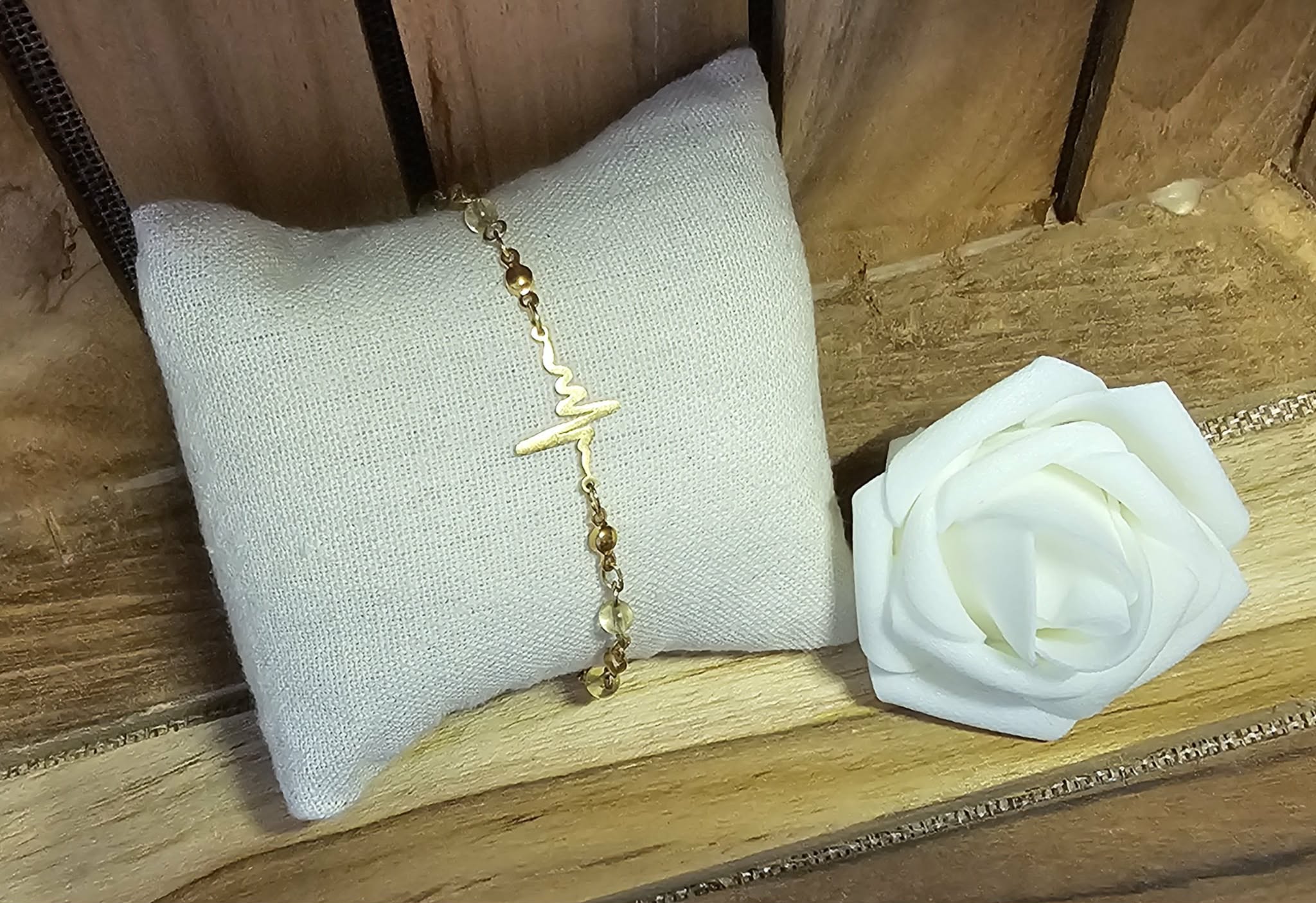 Bracelet Pulsation Solaire – L'Énergie de Maison Nahia