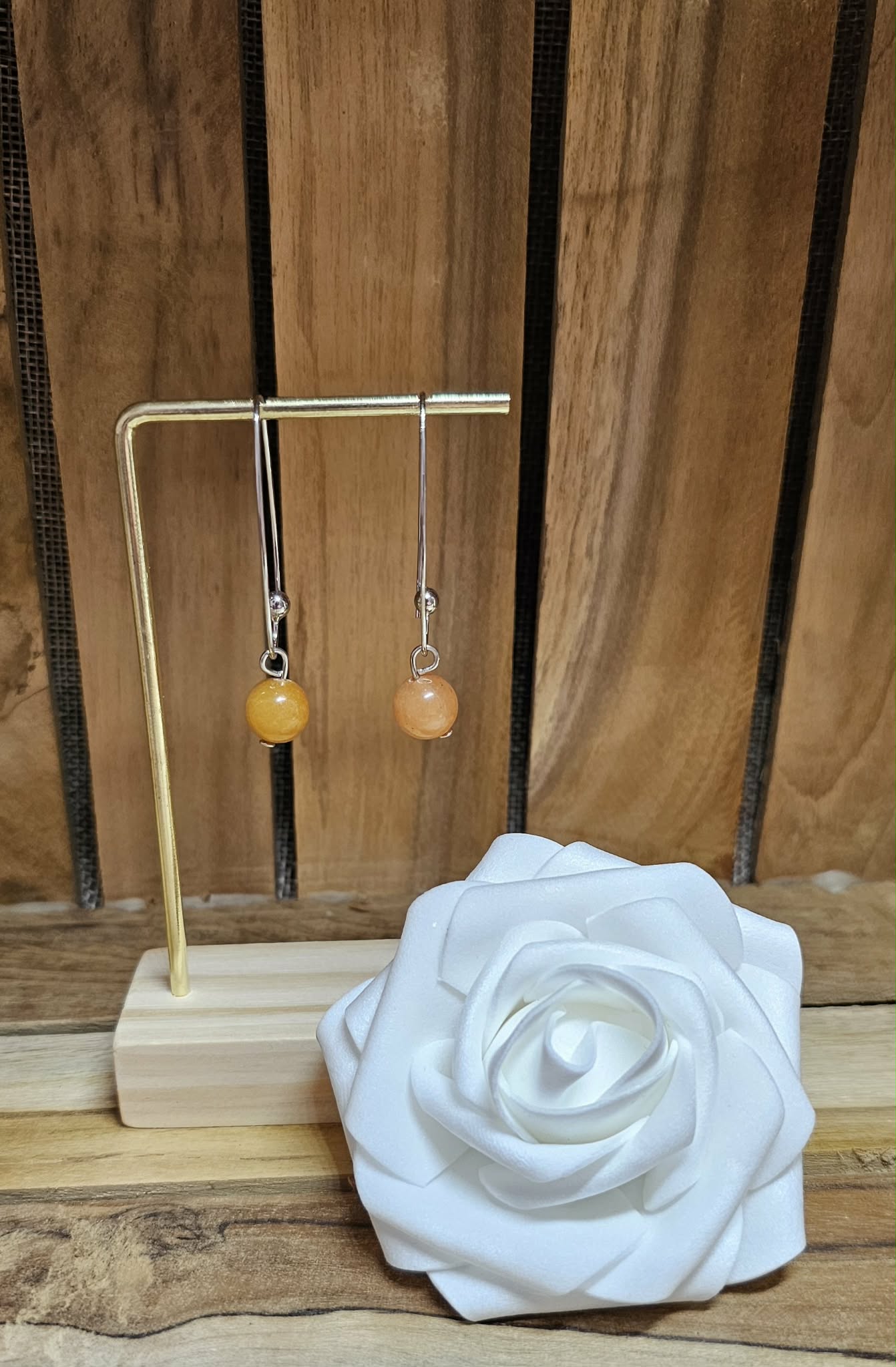 Collection Boucles d'Oreilles - Gouttes de Roche
