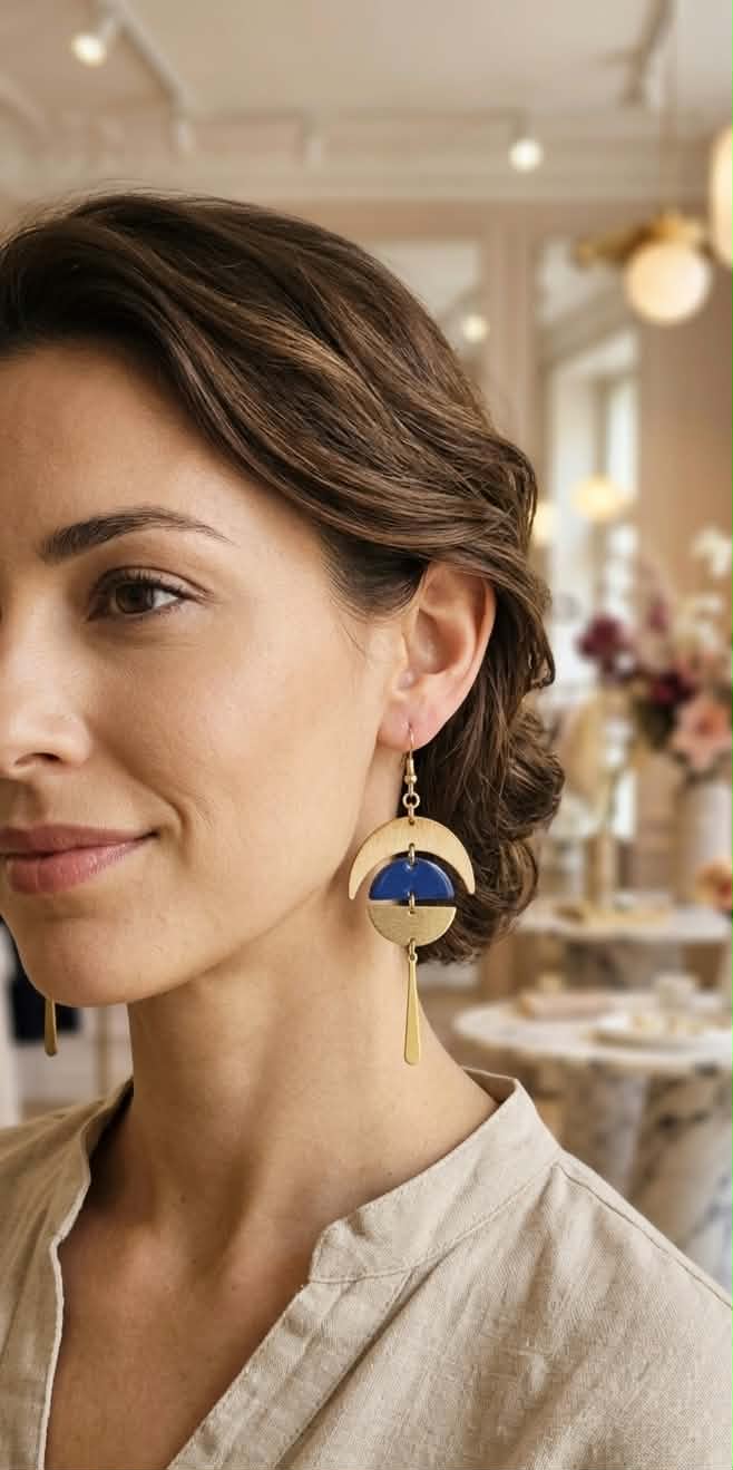 Boucles d'oreilles ASTREA