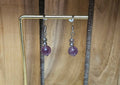 Boucles d'oreilles Mystique - Fluorite