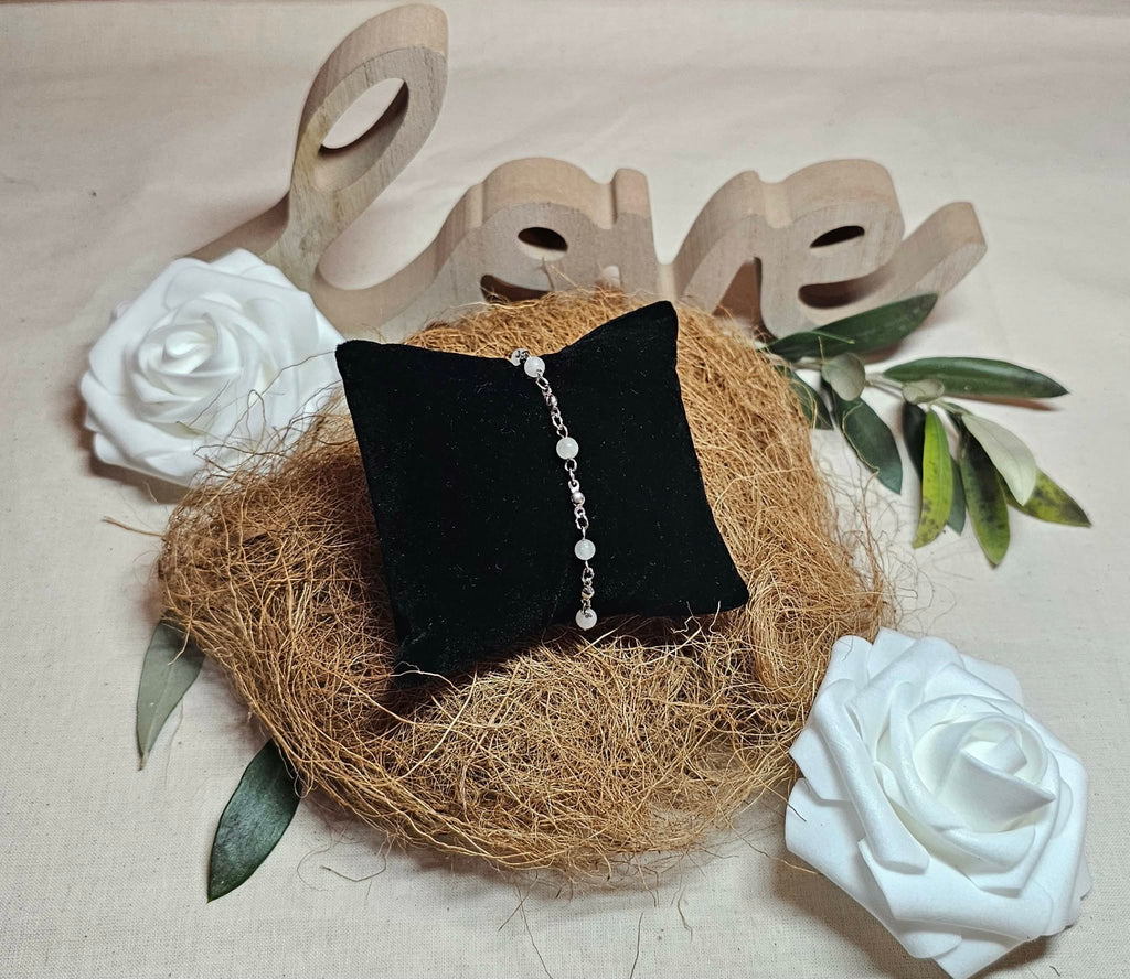 Bracelet Nuage de Perle - Pierre de Lune