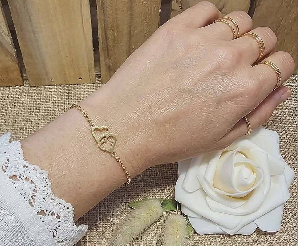 Bracelet Ametza – Le Duo de Cœurs
