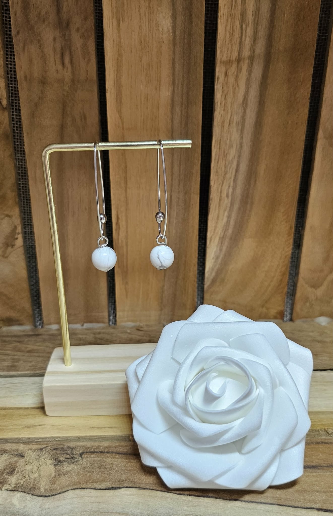 Collection Boucles d'Oreilles - Gouttes de Roche
