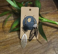 Boucles d'oreilles ONYX CÉLESTE