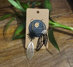 Boucles d'oreilles ONYX CÉLESTE