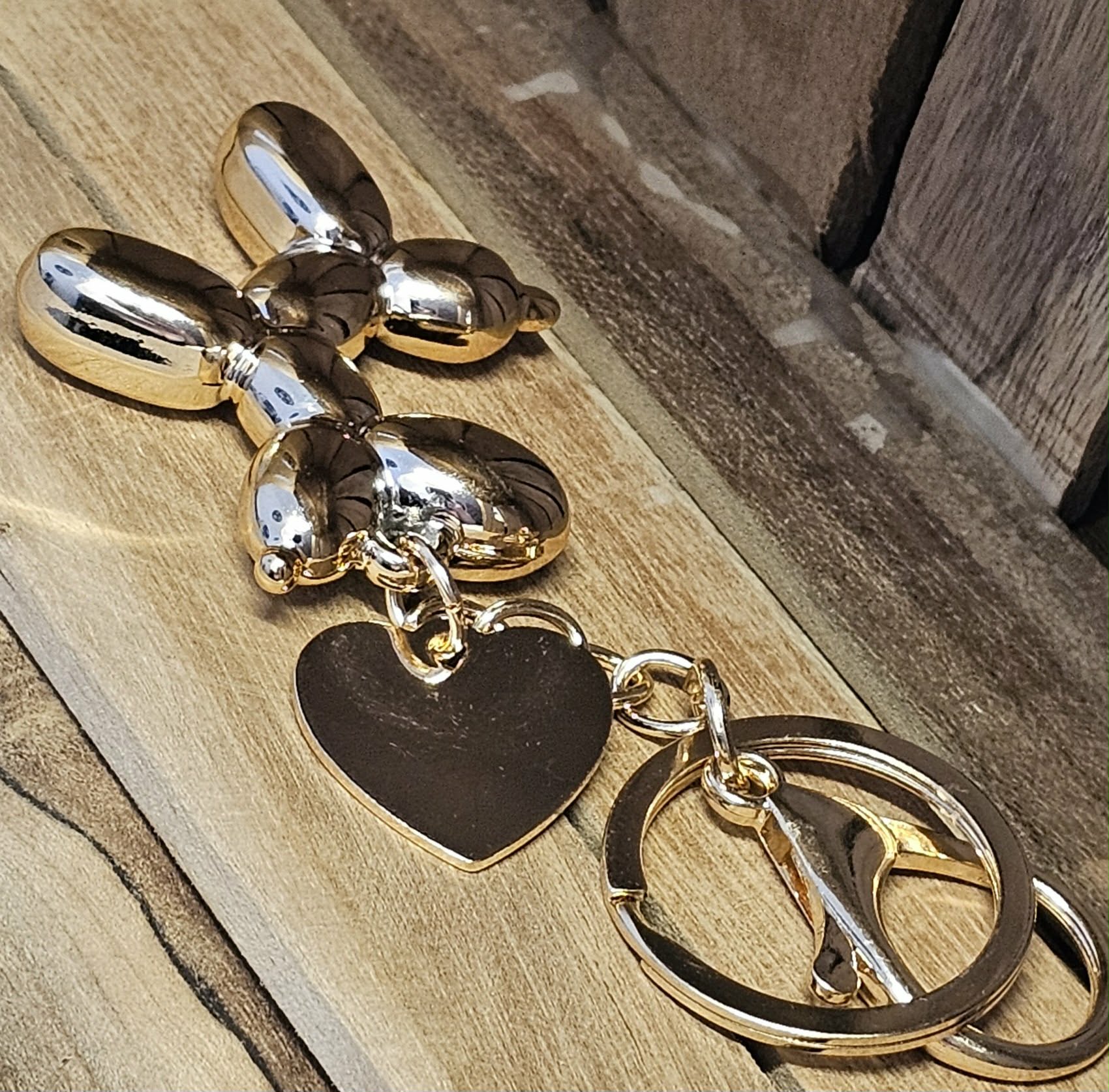 Porte-Clé Chien Miroir Ballon Dog