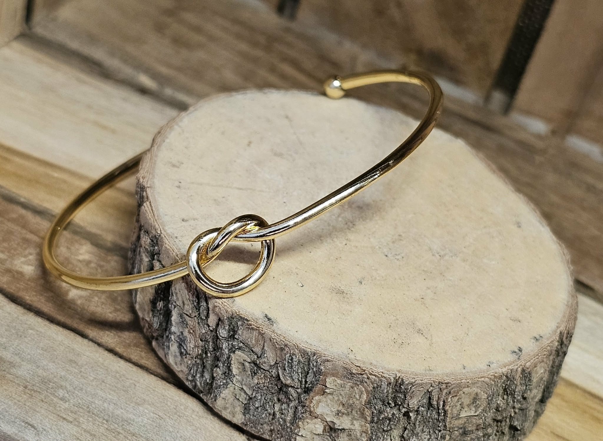 Bracelet Jonc doré