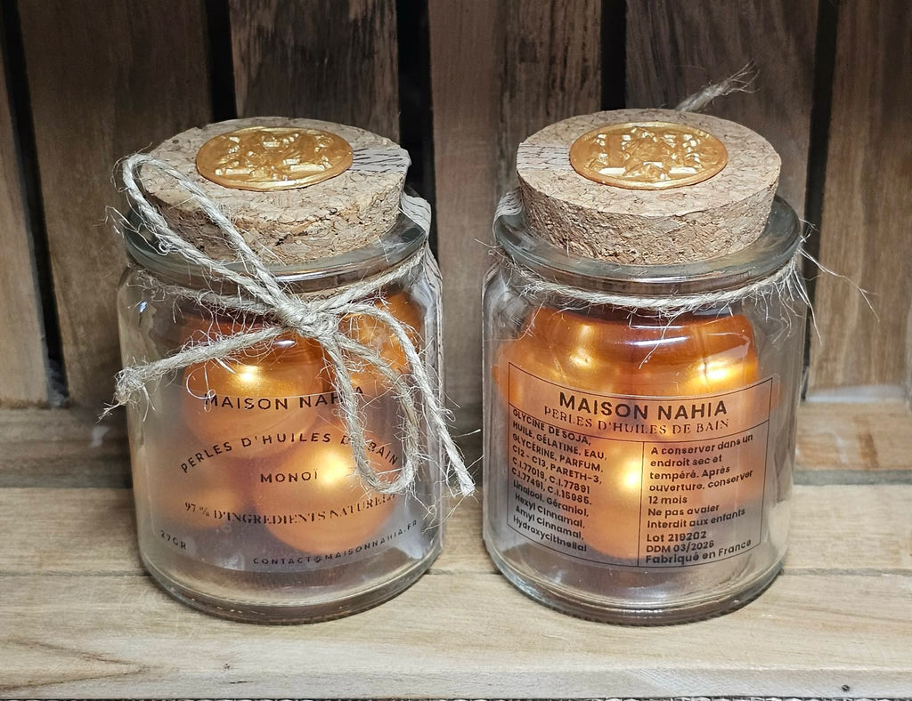 Les Perles d'Huiles de Bain – Écrins de Douceur