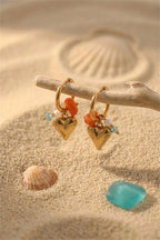 Boucles d'Oreilles Cœur Summer Vibes