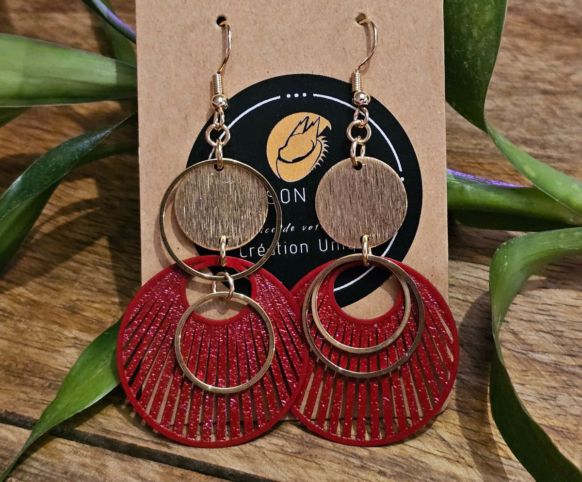 Boucles d'oreilles ECLAT D'INCA