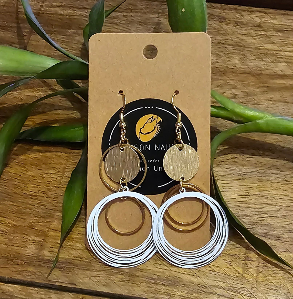 Boucles d'oreilles ECLAT D'OR